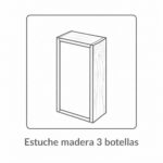 Estuche Madera 3 botellas 75cl